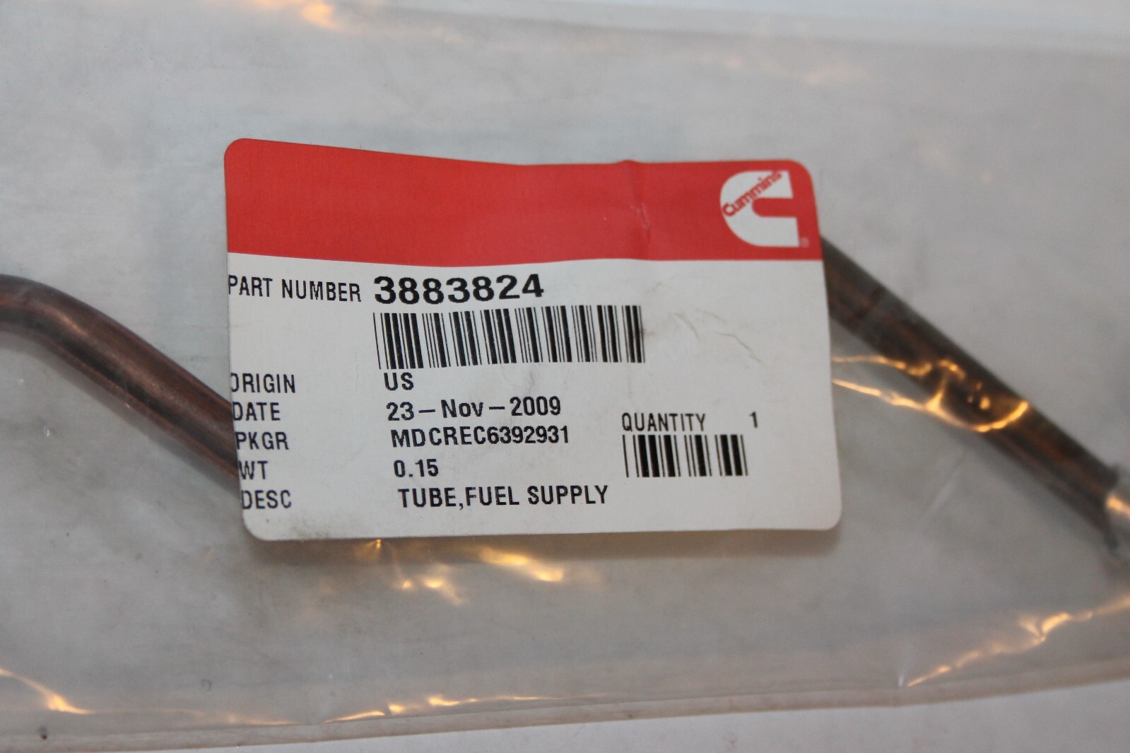 3883824 Genuine Cummins Fuel Supply Tube for sale online | eBay 