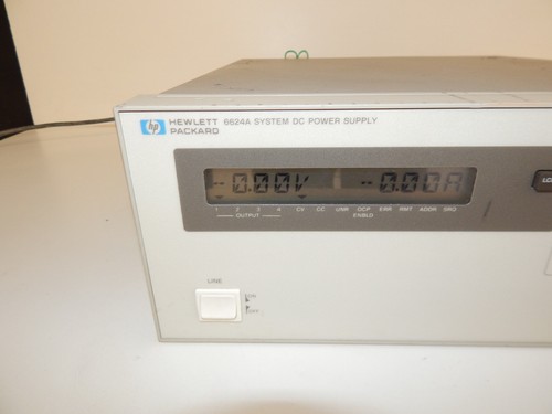 HP HEWLETT PACKARD 6624A SYSTEM DC POWER SUPPLY (YLH96) - Picture 2 of 10