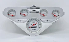 1955 1956 1957 1958 1959 Chevy Truck Gauge Dash Cluster Street Rod White