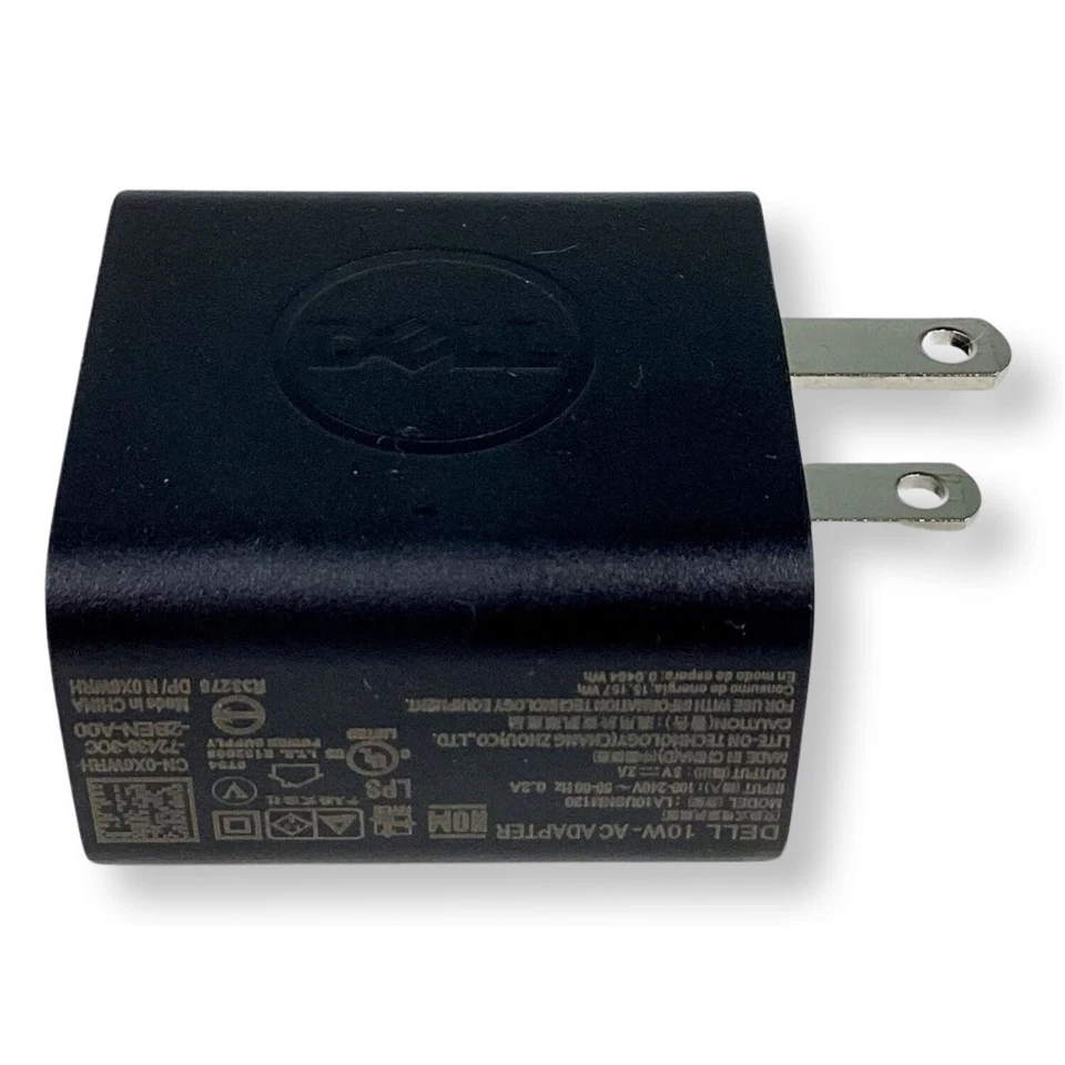 Genuine Dell Venue 7 8 10 Pro 5050 Tablet AC Wall Charger 10W HA10USNM130 - Image 3 of 4