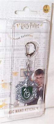 Harry Potter 3D Premium Schlüsselanhänger Key Chain Slytherin Emblum Neu im Paket