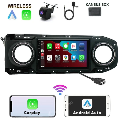For Toyota Tacoma 2016-2021 Android 13 Apple CarPlay Car Radio GPS Stereo Navi - Picture 8 of 19