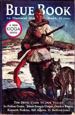Pulp BLUE BOOK March 1937 - William Chester, Austin Briggs, Carl Sandburg
