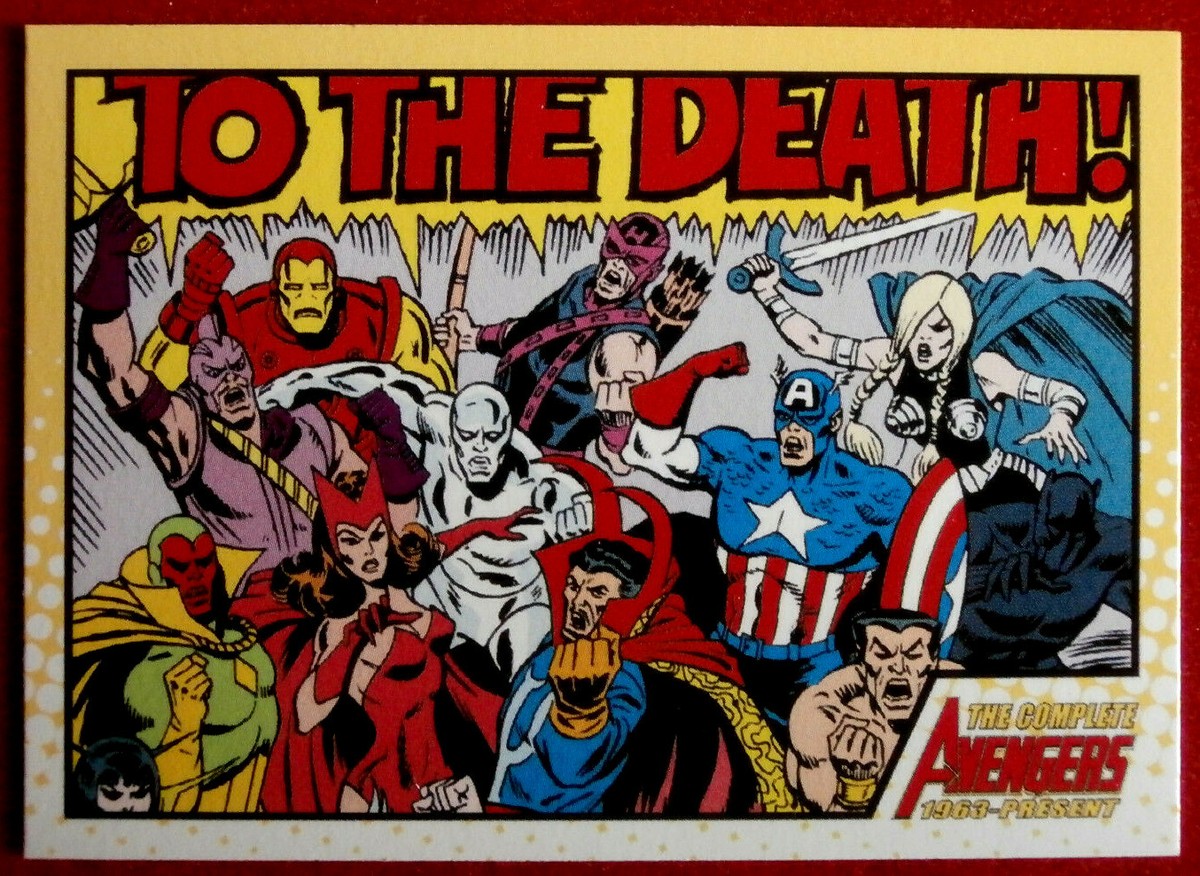 THE COMPLETE AVENGERS MARVEL 1963 onwards BASE SET