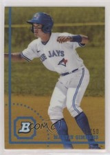 2022 Bowman Heritage Chrome Prospects Gold Refractor 48/50 Martin Gimenez sh7