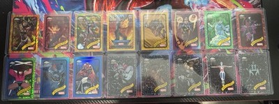 2025 Topps Chrome Marvel 16 Parallel Numbered Card Lot See Description for List