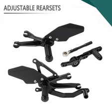 Juego trasero trasero para Yamaha YZF-R7 2021-ON reposapiés de carreras ajustables juegos traseros