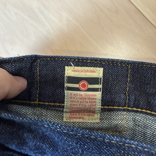 Momotaro Selvedge Jeans 34 Blue Dark Wash Japan Denim New York Streetwear - Picture 6 of 10
