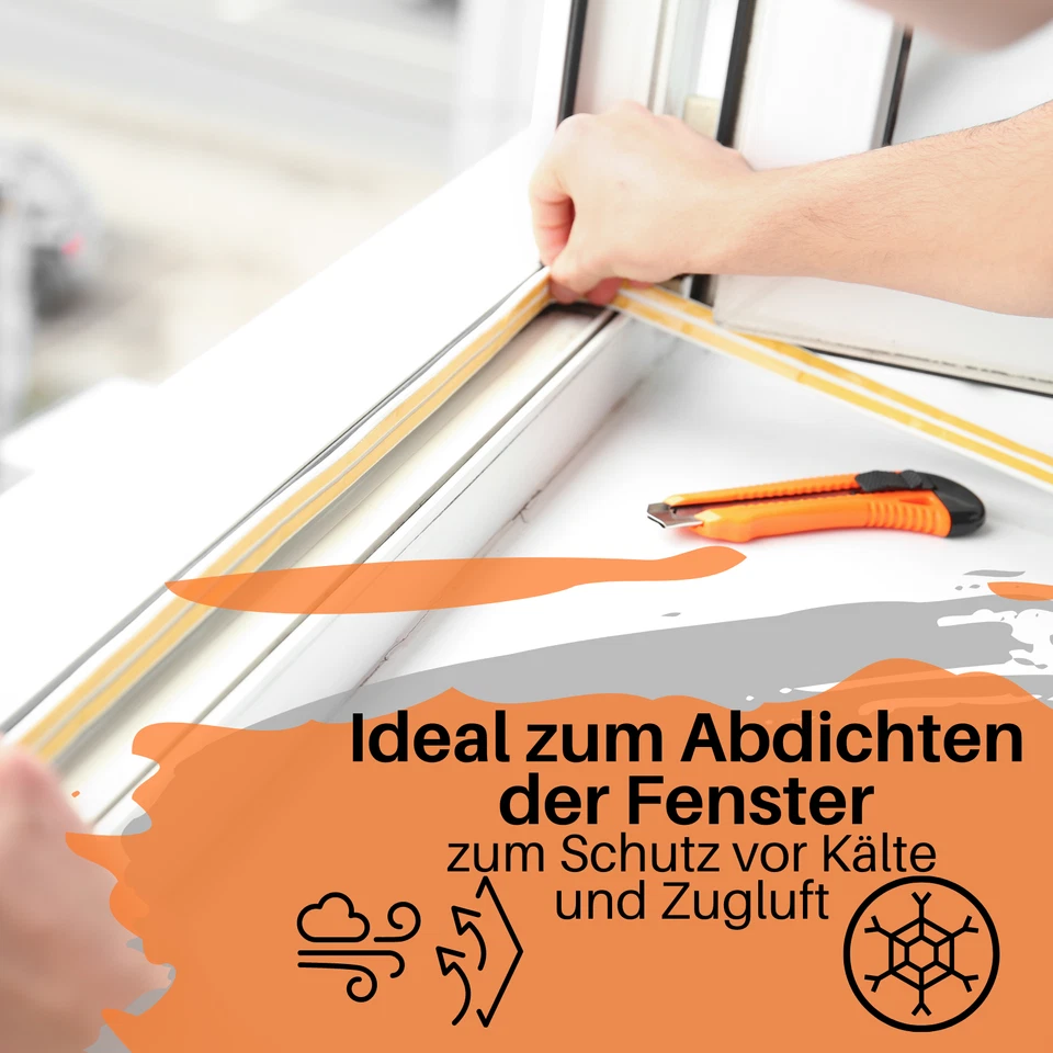 Fenster Dichtung Gummidichtung Fensterdichtung Dichtband Selbstklebend EPDM - Bild 2 von 4