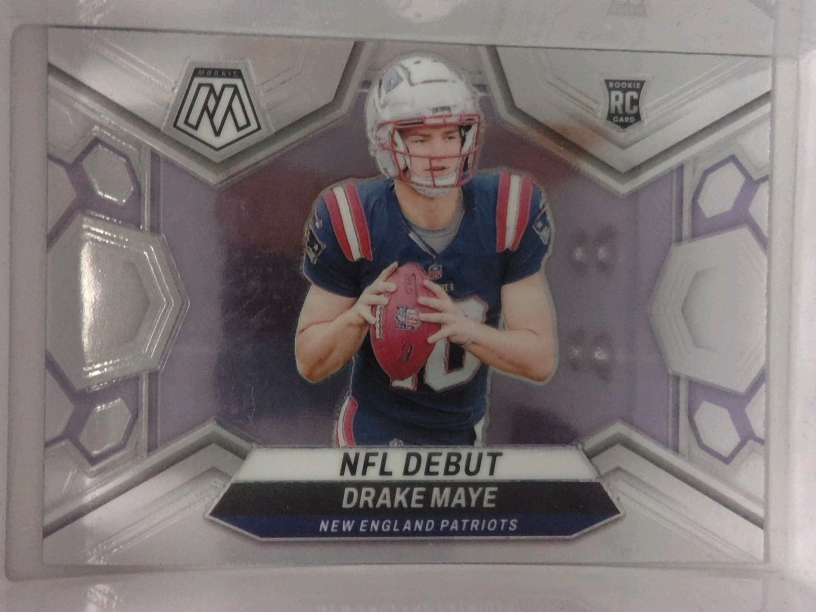 2024 Panini Mosaic - NFL Debut Drake Maye #273 Silver (RC) (A)