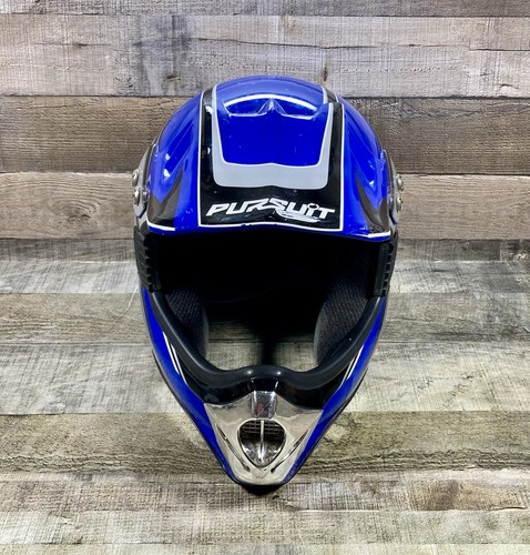 Polaris Logic MX Pursuit Helmet Medium 285449203 Blue 58-58cm Good Condition - Picture 2 of 13