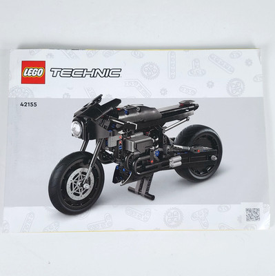 Lego Technic 42155 The Batman Batcycle Motorcycle Instruction Manual Only 2023