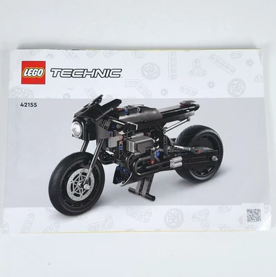 Lego Technic 42155 The Batman Batcycle Motorcycle Instruction Manual Only 2023 - Image 1 of 4
