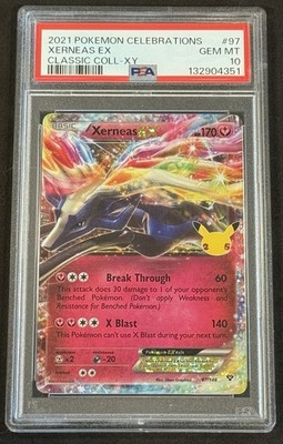 【PSA10】ゼルネアス EX 25th 023/025 PSA 10 Xerneas EX 97/146 Celebrations 25th Anniversary Pokémon