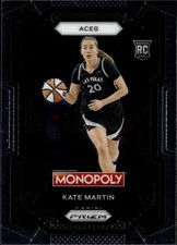 2024 Panini Prizm Monopoly WNBA Kate Martin Rookie Card #40
