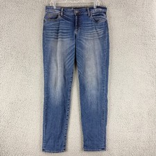KUT From The Kloth Diana Skinny Jeans Womens 12 Blue Stretch Denim Medium Wash