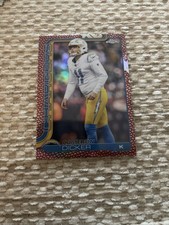 2025 Topps Chrome Football Cameron Dicker #162 Pigskin Refractor