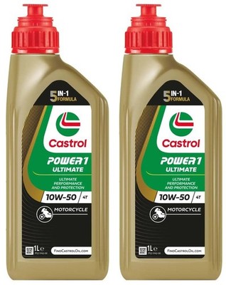 Castrol POWER 1 Ultimate 4T 10W-50 Fully-Synthetic Motorcycle
