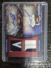 2025 Topps Dual Auto Relic Junior Caminero & Shane McClanahan /5