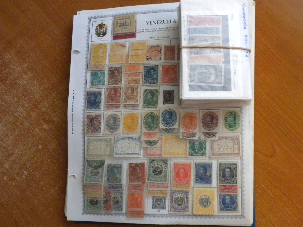 Very Nice Venezuela Collection! Mounted And In Dealer Cards!