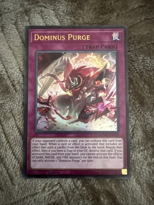 Dominus Purge MZMU-EN125 Ultra Rare Yugioh 1st Edition Maze of Muertos NM