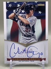 2012 Panini USA Baseball #CA Christian Arroyo 18U National Team Signatures