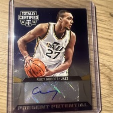 2014-15 Panini Totally Certified - Present Potential Signatures Rudy Gobert /99