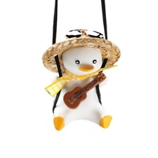 Cute Duckling Car Swing Hanging Ornament for Rearview Mirror - Adorable type 1