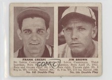 1941 Double Play R330 Frank Crespi Jim Brown #145-146 n8a