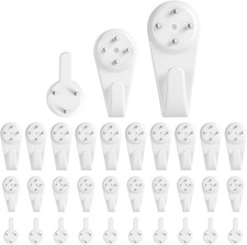 Picture Hooks, Non-Trace Traceless Picture Hook for Hard Walls, Assorted Sizes H