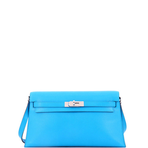 Hermes Kelly Elan Shoulder Bag Chevre Chamkila