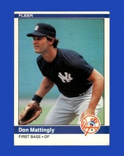 1984 Fleer Set-Break #131 Don Mattingly RC VG-VGEX *GMCARDS*