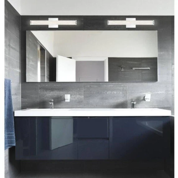 Aplique LED integrado cromado Braid 16 vatios - 31808-HB Foto 2 de 4