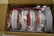 Kidde Hardwired Smoke Detector, AA Battery Backup, LED Warning Light, 4 Pk, New