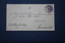 Brief von Northeim nach Hammenstedt