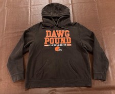 Cleveland Browns Dawg Pound Hoodie Sweatshirt - Size XL