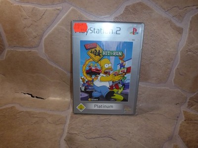The Simpsons Hit & Run Platinum - Playstation2 /PS2 - CiB - SEHR GUT -