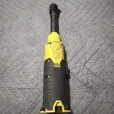 Snap on 14.4 V 1/4" Drive Cordless Long-Neck Ratchet Yellow W/O Battery