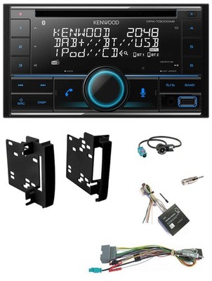 Kenwood CD 2DIN DAB USB CAN Bus Bluetooth Car Stereo for Chrysler Dodge Jeep 2007
