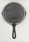 Vintage Unmarked Wagner Ware Cast Iron Skillet No. 5 (8 Inch) - Fully Restored