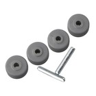 "Neues Ersatzkit für Shark NV350/NV351 4 neue Front Wheels + 2 Achsen"