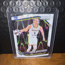 Panini 2025 Prizm WNBA RC Paige Bueckers White Seismic Parallel Dallas Wings #5