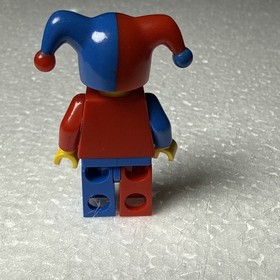 LEGO Castle Fantasy Era Jester cas403a 7079 DRAWBRIDGE DEFENSE Harlequin Minifig