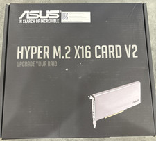 Asus Hyper M.2x16 Card V2, 4 x M.2 Socket 3
