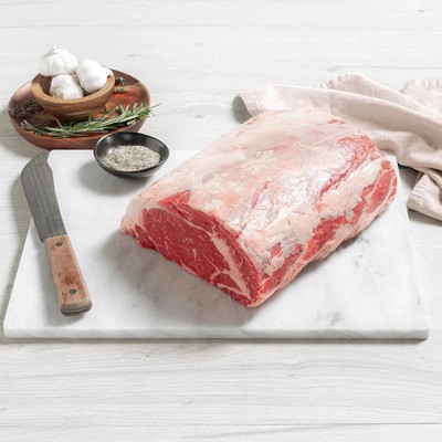 BONELESS USDA CHOICE Black Angus PRIME RIB ROAST 1-Pack 7 lbs Total