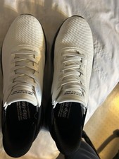 Bob’s Skechers Slip/ins Memory Foam..men’s Size 9…worn less than 5 times…white