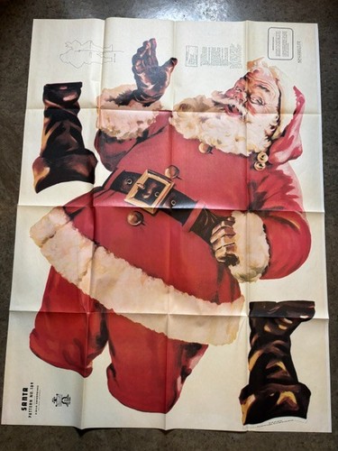 Vintage U-BILD ENTERPRISES Pattern 189 Santa UNCUT.