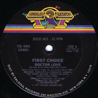 First Choice - Doctor Love, 12'', (Vinyl)