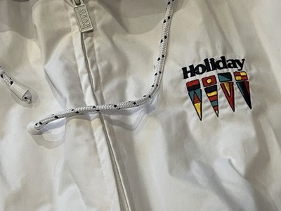 VTG Gear For Sports White Mens XL Carnival Holiday Cruise Line Sailing Jacket