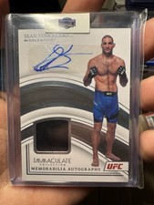 Panini 2023 Immaculate UFC Sean Strickland Premium Memorabilia Autograph  /99